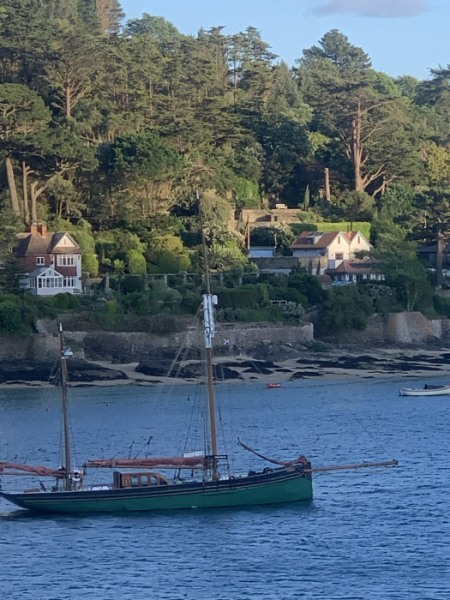 Old classic boat Salcombe harbour