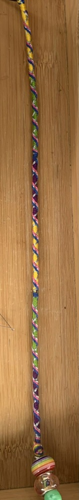 hair braid colourful